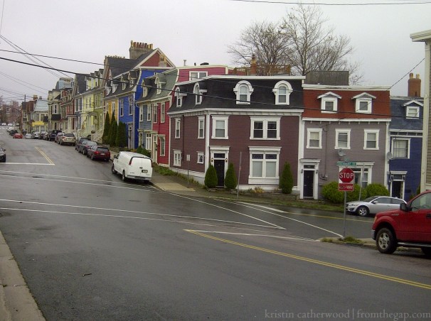 Cochrane Street and Gower Street, St. John's. November 3, 2012. 