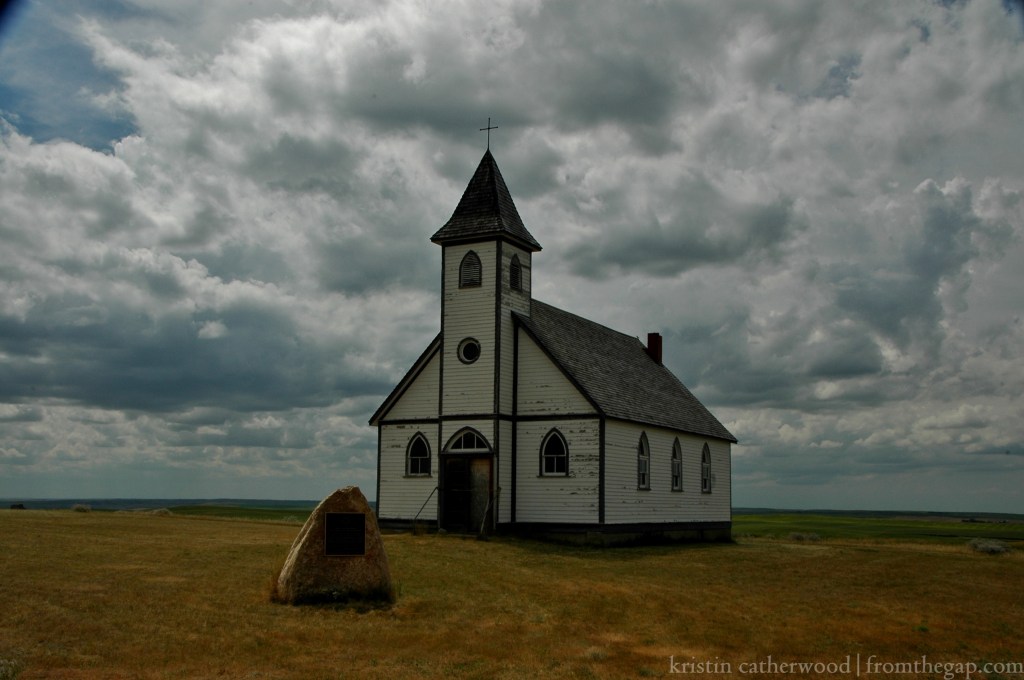 Peace Lutheran Church. South of Limerick, SK. Built 1925. 