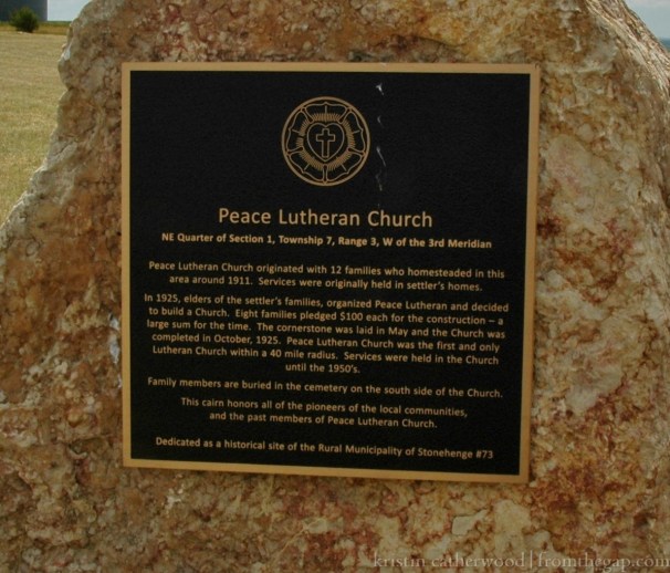 Peace Church Sign