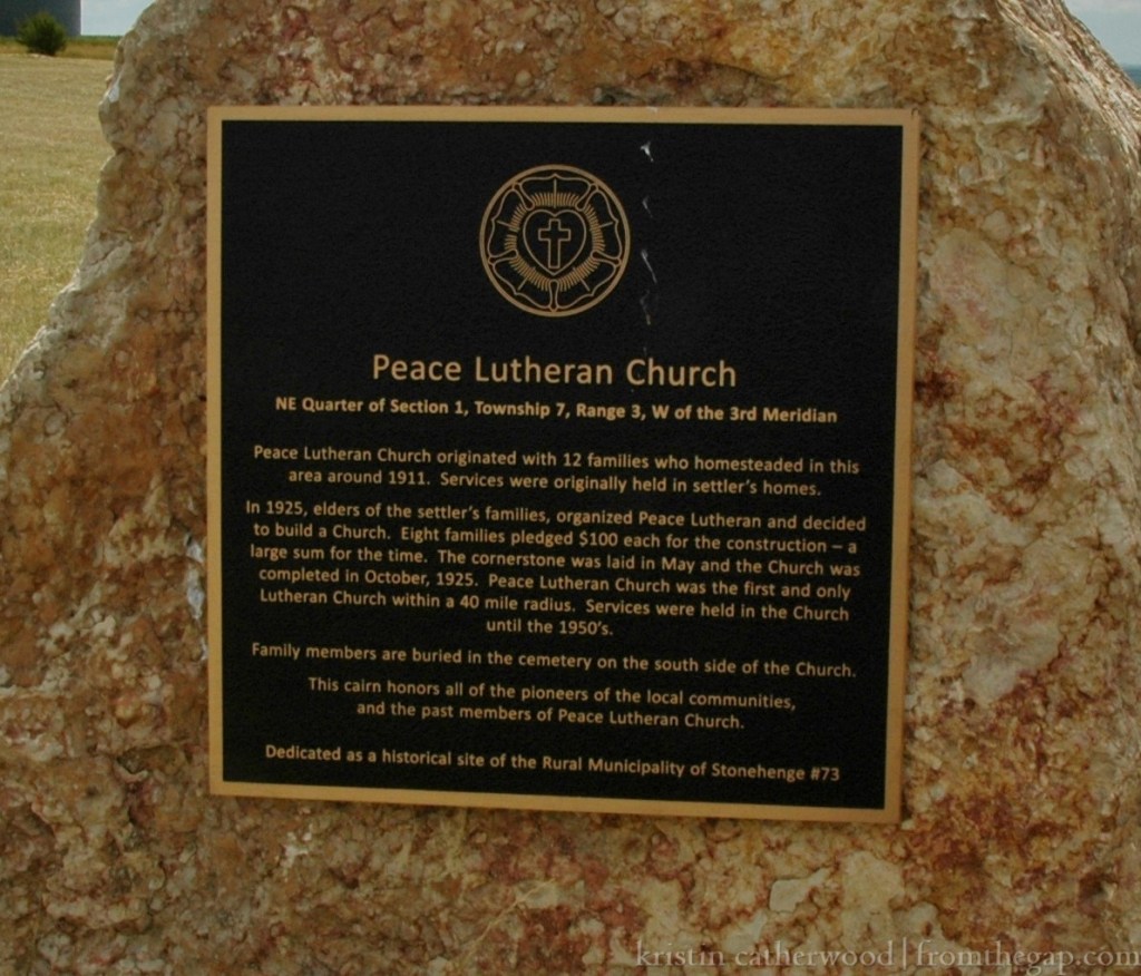 Peace Church Sign